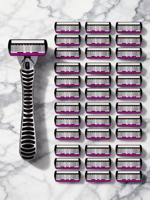 High Quality Man Safety Razor Blade 6 Layer German Stainless Steel