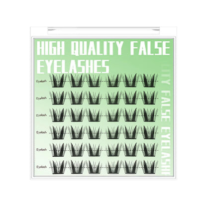 Natural Cosplay False Eyelashes No Glue Need Eyelash Clusters False