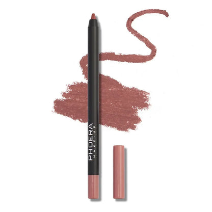 Waterproof Matte Lipliner Pencil Sexy Red Contour Tint Lipstick Lasting Non-Stick Cup Moisturising Lips Makeup Cosmetic 12Color