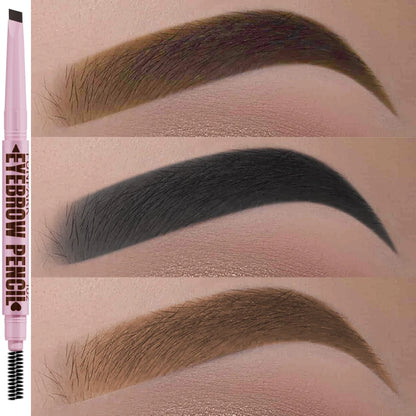 2 in1 Eyebrow pencil professional Cosmetics makeup for women 5 Colors