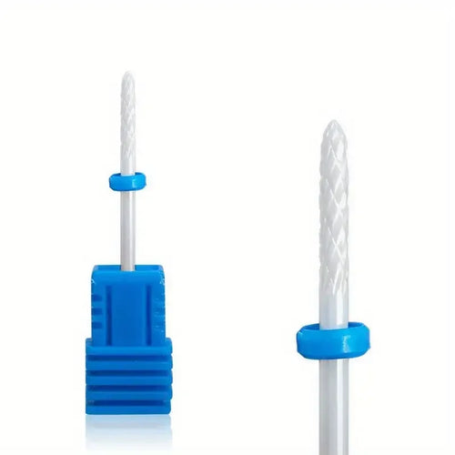 1Pcs Ceramic Milling Cutter Nail Drill Bits Electric Manicure Drills