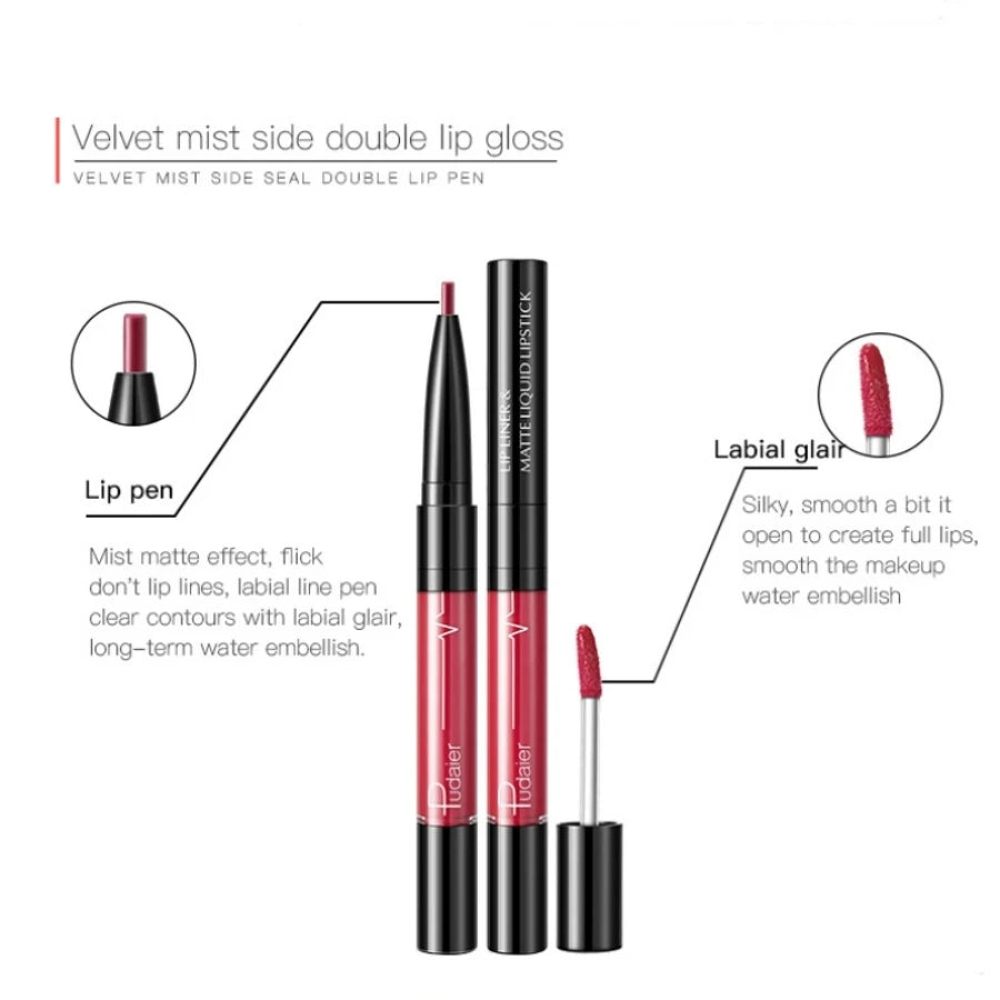 Ultra-Precise Waterproof Lip Liner - Lip Liners with High Pigment,