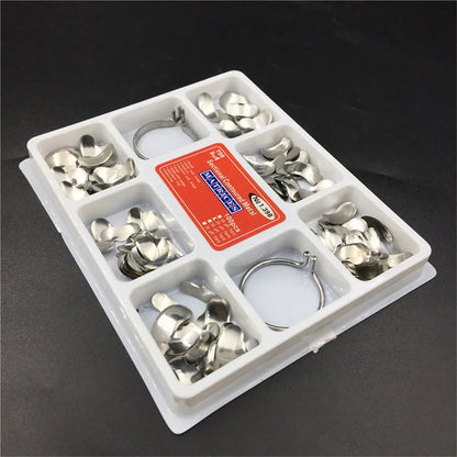 100 pcs Dental Sectional Matrix Contoured System Metal Dentistry Resin