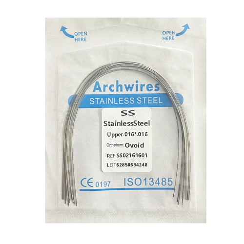 10pcs/Pack Dental Orthodontic Lingual Button Bottom Bondable Metal
