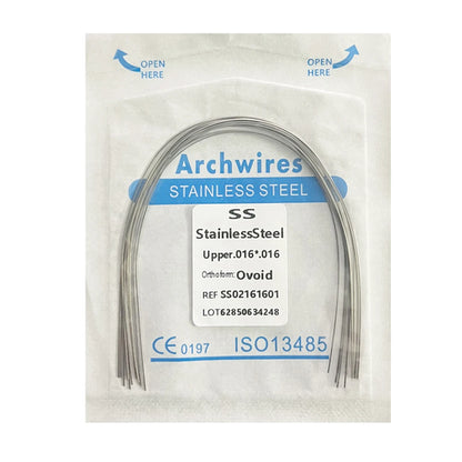 10pcs/Pack Dental Orthodontic Lingual Button Bottom Bondable Metal
