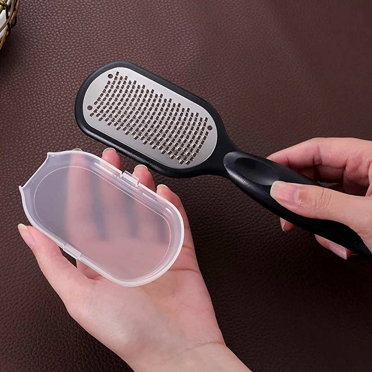 Pedicure Rasp Reusable Stainless Steel Exfoliating Tool Foot Callus