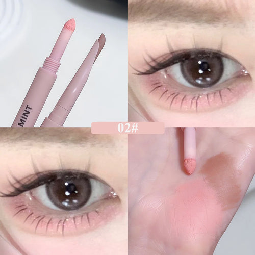 Sweetmint Meniscus Double-ended Silkworm Eyeliner Shadow Highlight