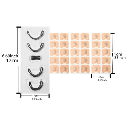 Nasal breathing dilators Magnetic Nasal Strips Increase Air Improve