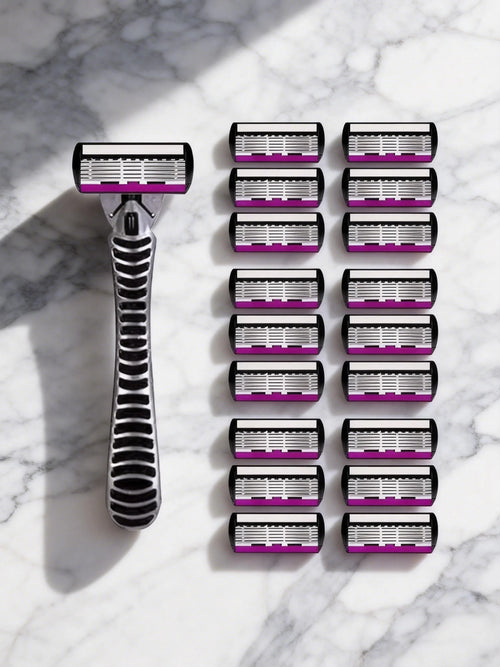 High Quality Man Safety Razor Blade 6 Layer German Stainless Steel