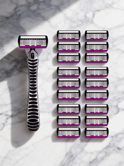High Quality Man Safety Razor Blade 6 Layer German Stainless Steel