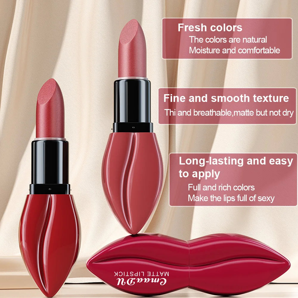 CmaaDu matte lipstick full and rich colors natural moisture