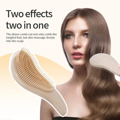 1pcs Magic Detangling Hairbrush Soft Wheat Straw Scalp Massage Comb