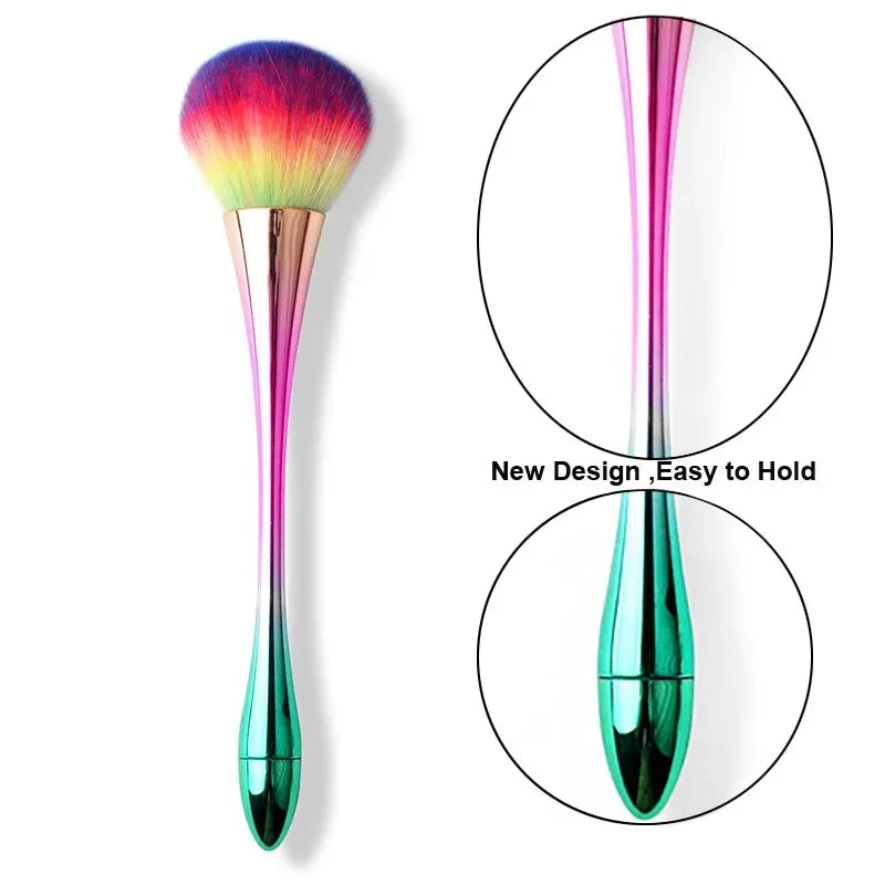 Nail Dust Cleaning Brush 7 Styles Professional Nail Art Make Up