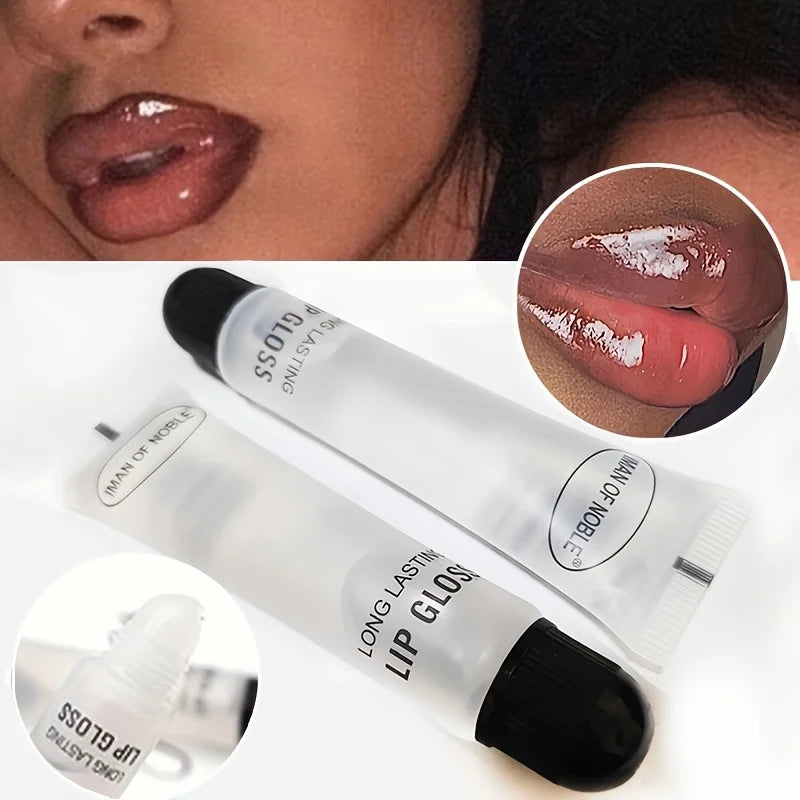 6pcs Glossy Finish Lip Gloss, Moisturizing Cream for All skin