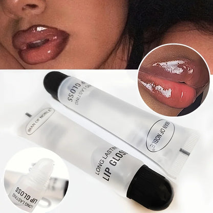 6pcs Glossy Finish Lip Gloss, Moisturizing Cream for All skin