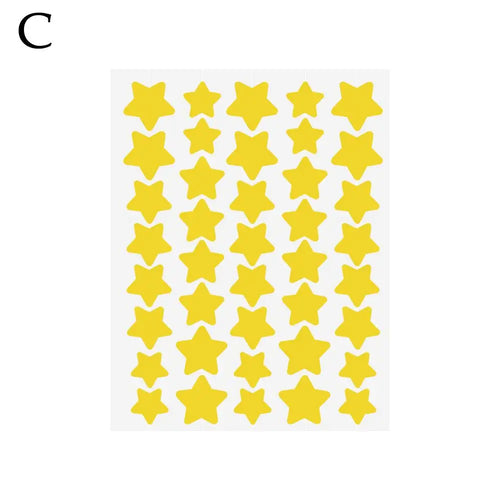 40pcs Colorful PE Pimple Patches Cute Star Shaped Pimple Cover Sticker