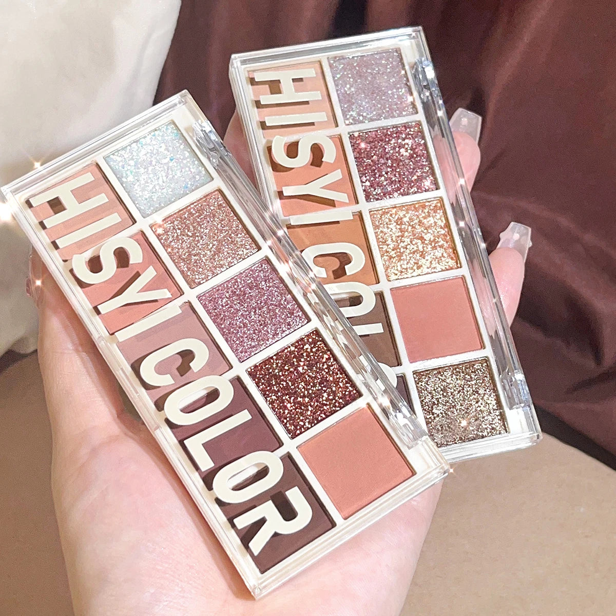 Star Rejuvenation Ten-Color Eye Shadow Pearl Matte Pink Pure Desire