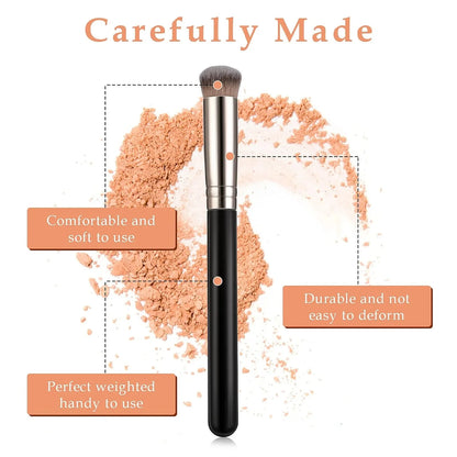 1/2/5 pcs Foundation Concealer Brush, Premium Contour Blusher Brushes,