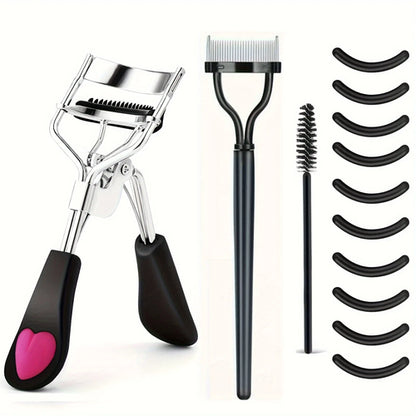 7/15pcs Eyelash Curler Set With Replacement Pads For Women Eyelashes