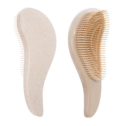 1pcs Magic Detangling Hairbrush Soft Wheat Straw Scalp Massage Comb