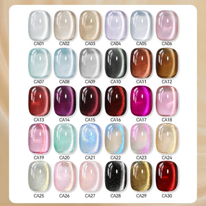 UR SUGAR 15ml Cat Magnetic Gel Nail Polish 30 Colors Semi Permanent