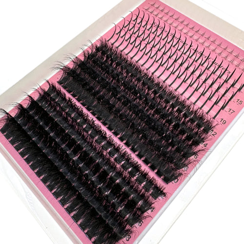 15Rows Lash Clusters Spikes Eyelash Extensions Spiky Lashes Extension