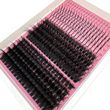 15Rows Lash Clusters Spikes Eyelash Extensions Spiky Lashes Extension