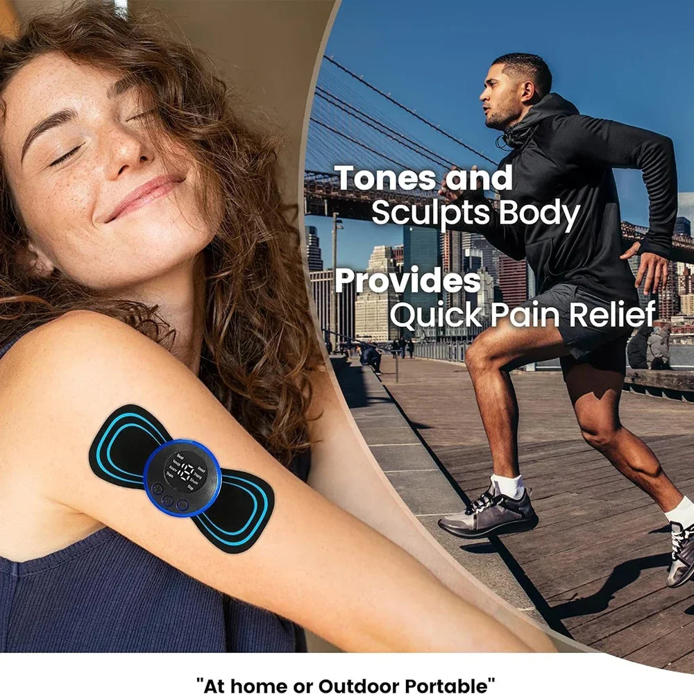 Neck Massager Gel Pads Trainer Hip Exerciser Replacement Slimming Tens