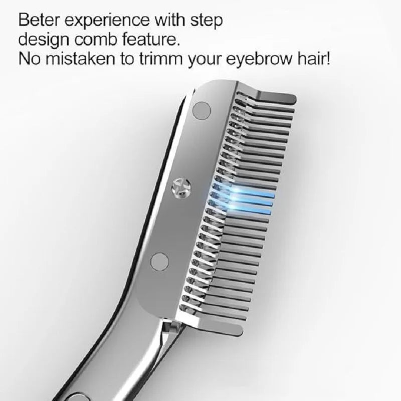 Stainless Steel Eyebrow Scissors With Eyebrow Comb High Quality Makeup