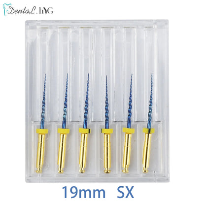 Dental SX-F3 Blue Files Nitinol Rotary Universal Engine Endodontic