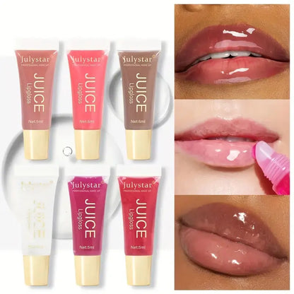 Watery Crystal Clear jelly Lip Oil Lip Balm Moisturizing And
