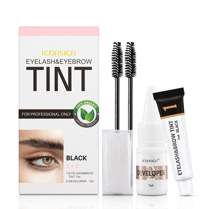 ICONSIGN Eyelash Eyebrow Dye Tint Kit Mascara Lift Tinting Tattoo Eyes