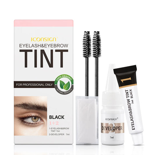 ICONSIGN Eyelash Eyebrow Dye Tint Kit Mascara Lift Tinting Tattoo Eyes