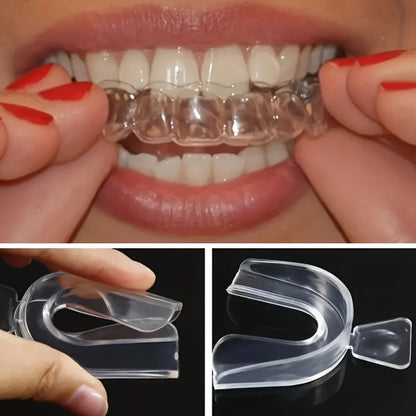 1-4pair Unisex Teeth Aligner Silicone Invisible Dental Orthopedic Tray