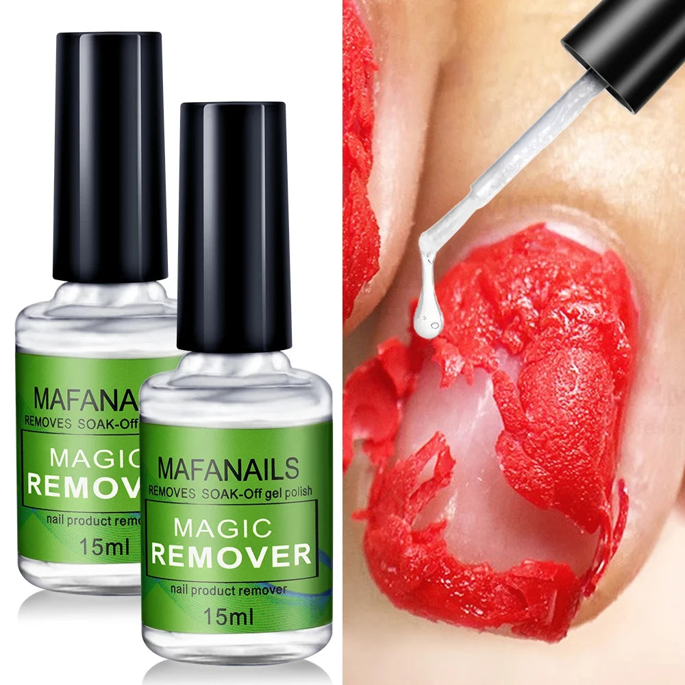 MAFANAILS 15ml Magic Remover Nail Gel Polish Remover UV Gel Polish