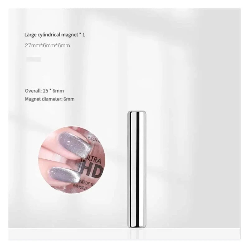 4Pcs/12pcs Multi Functional Nail Art Magnet Stone Pattern Absorbing