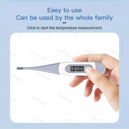 Thermometer for Adults, Soft Head Digital Oral Thermometer for Fever,