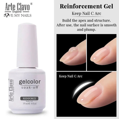 Arte Clavo 15ml Nail Primer Fast Air Dry Base Cleaning Agents UV Gel