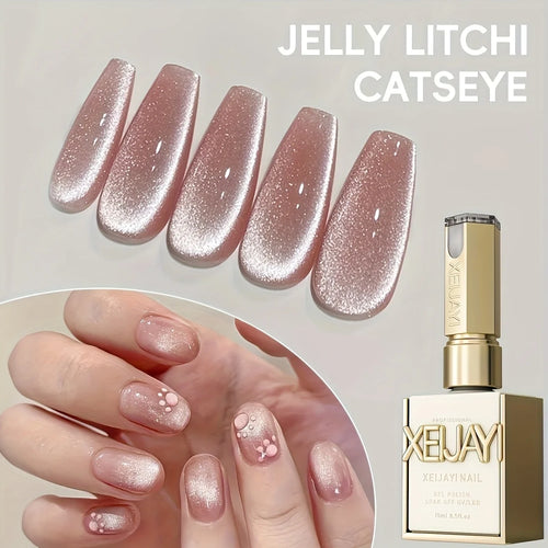 15ML Rainbow Cat Eye Nail Polish Gel Phototherapeutic Gel Soak Off
