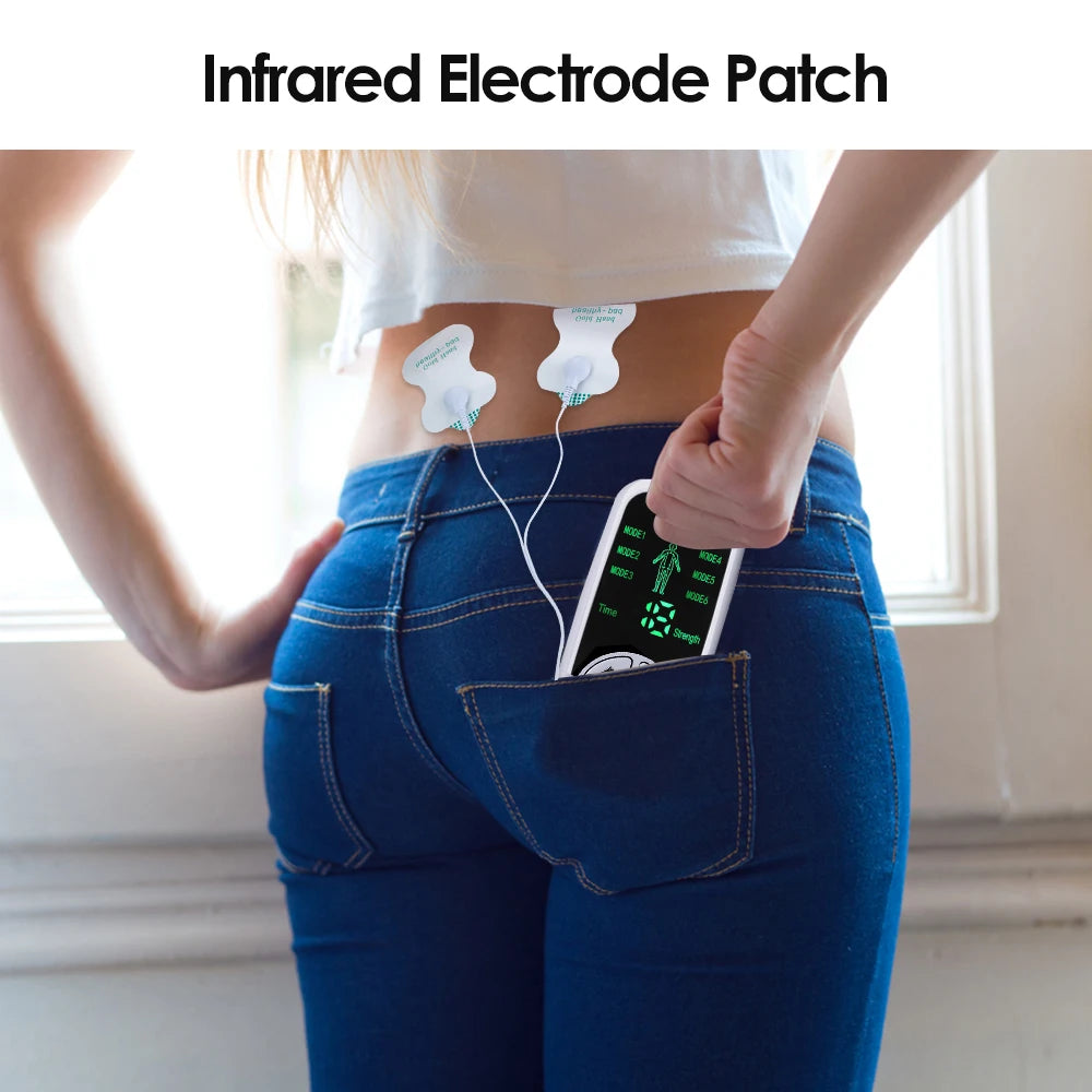 6 Modes EMS Electric Muscle Therapy Stimulator Tens Unit Machine