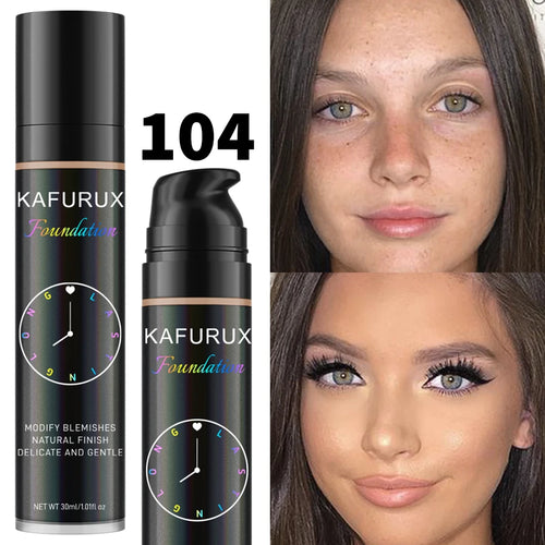 8 colors Liquid Foundation Effective Concealer Waterproof