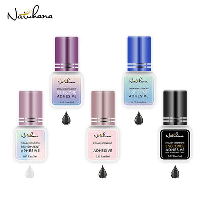 Professional 5ml 0.3S 0.5S 1S 2S 3S Eyelash Glue Fast Drying Strong