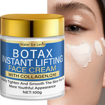 Anti Aging Face Cream 1+1 Pack 100g with Collagen Q10 Ceramide Vitamin