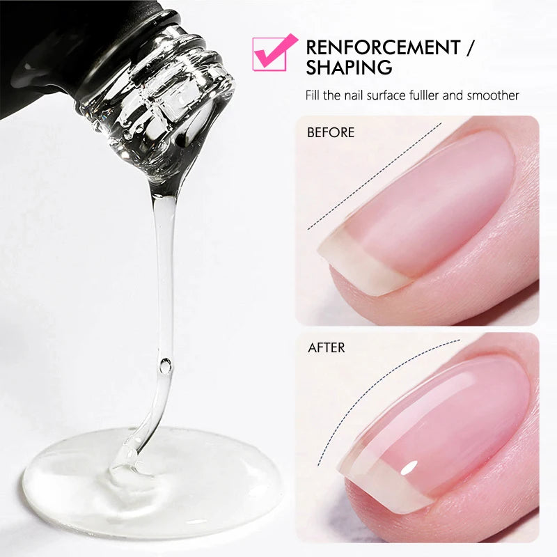 CHUNSHU 6 IN 1 Extension UV Gel Polish In A bottle Builder Nail Gel