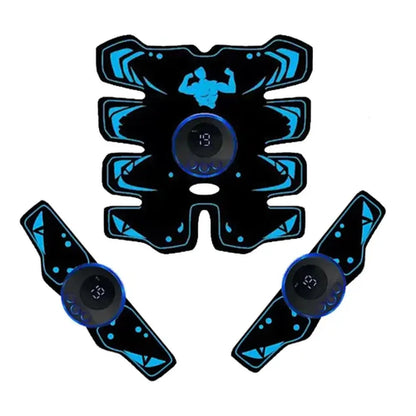 New USB Rechargeable EMS Muscle Stimulator ABS Arm 3 IN 1 Trainer