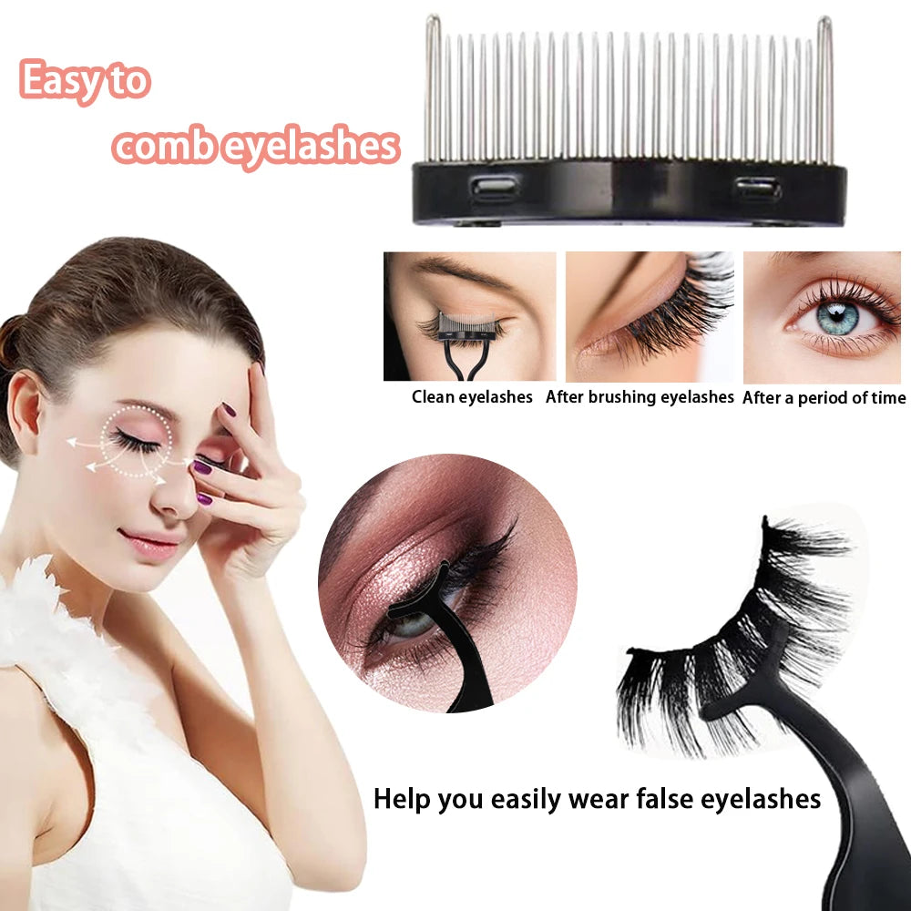 7/15pcs Eyelash Curler Set With Replacement Pads For Women Eyelashes