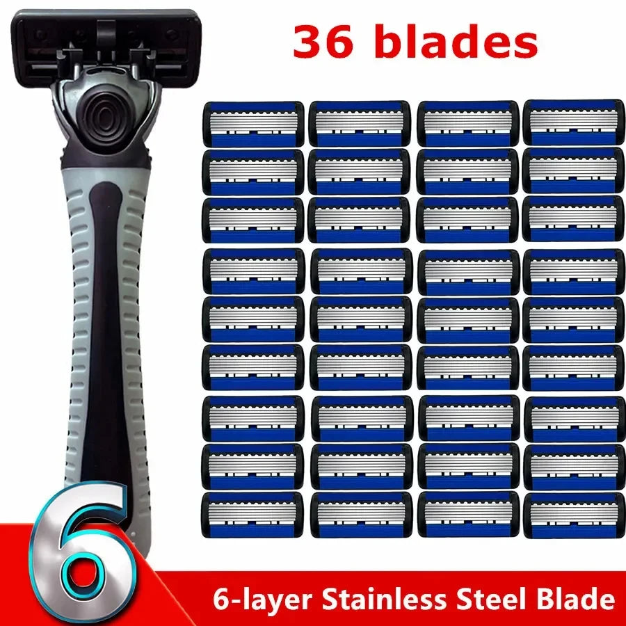 Razor Classic 6 Layer Safety Razor for Mens Shaving&Womens Hair