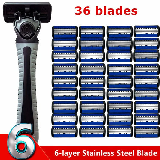 Razor Classic 6 Layer Safety Razor for Mens Shaving&Womens Hair