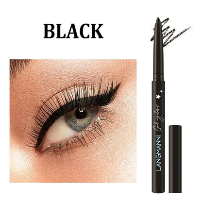 Long Lasting Eyeliner Pencil Colourful Pigment Waterproof Blue Black White Color Gel Eye Liner Pen Makeup Eye Beauty Cosmetics