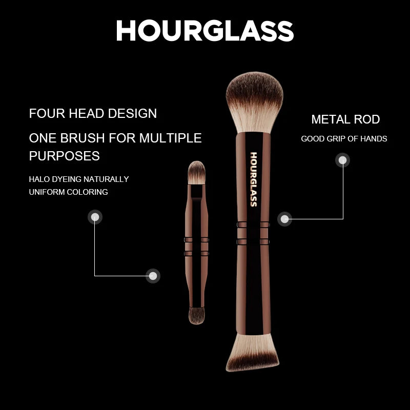 Hourglass Makeup Brush- No.24 Four-Head Multifunctional Brush Loose